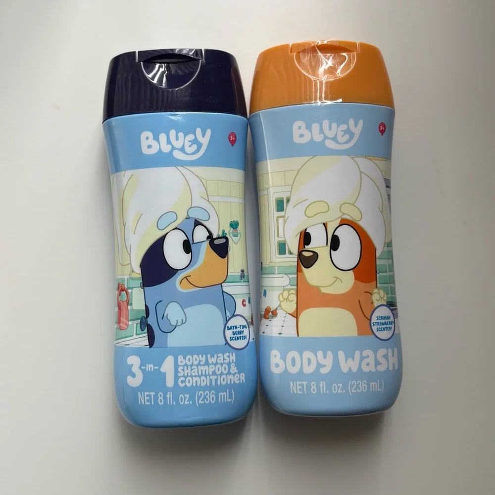 Bluey and Bingo Bath 3-in-1 and Body Wash Set